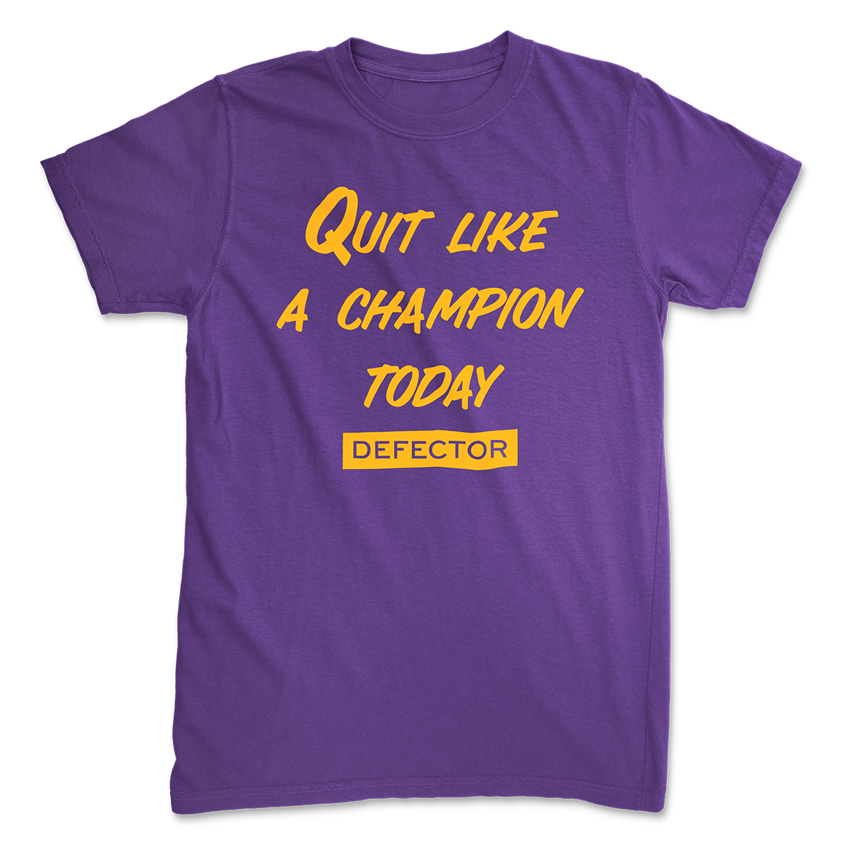 Gold champion hot sale shirt