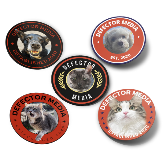 Defector Animal Stickers